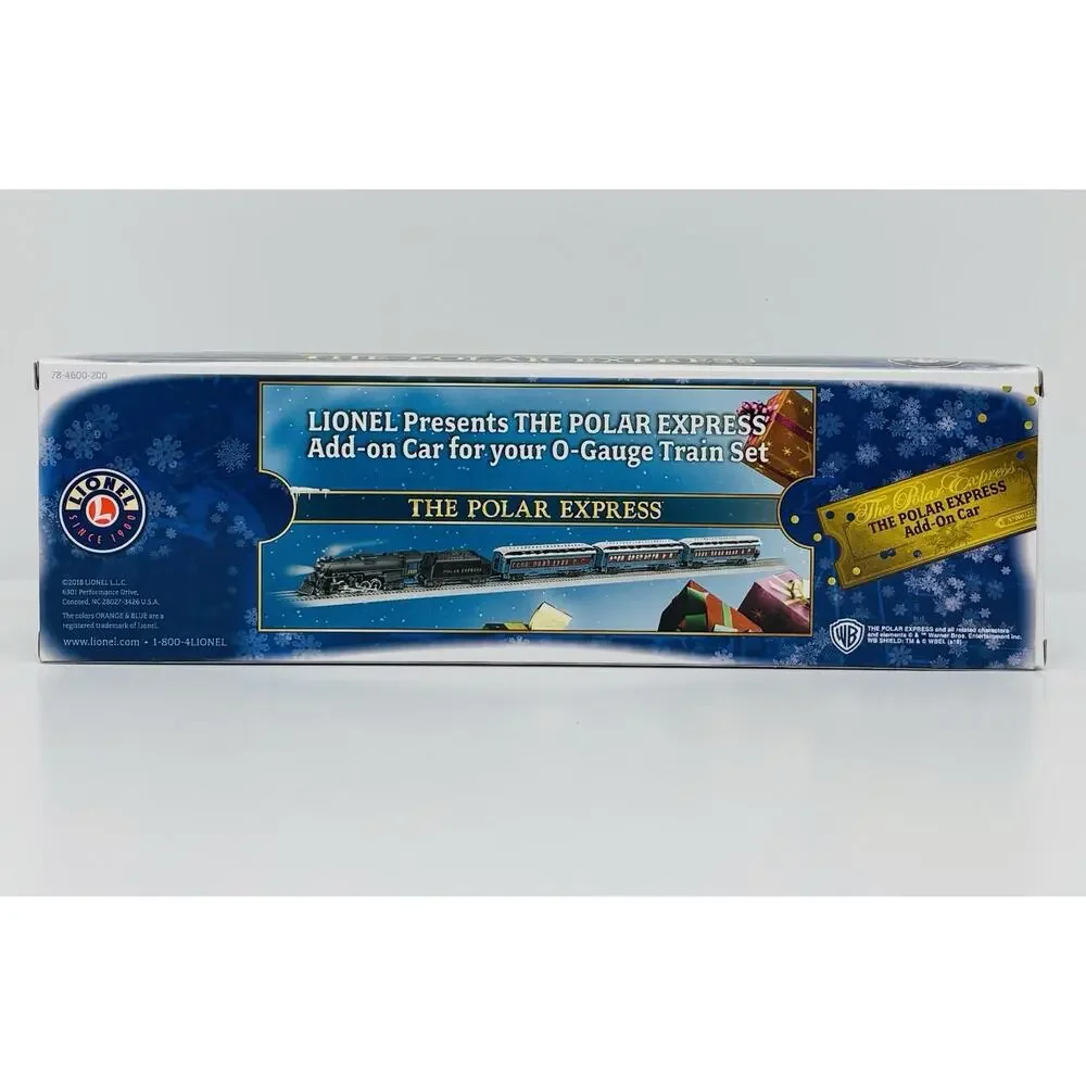 Lionel The Polar Express Diner Madison Passenger Car w/ Snow Roof 6-84604 New